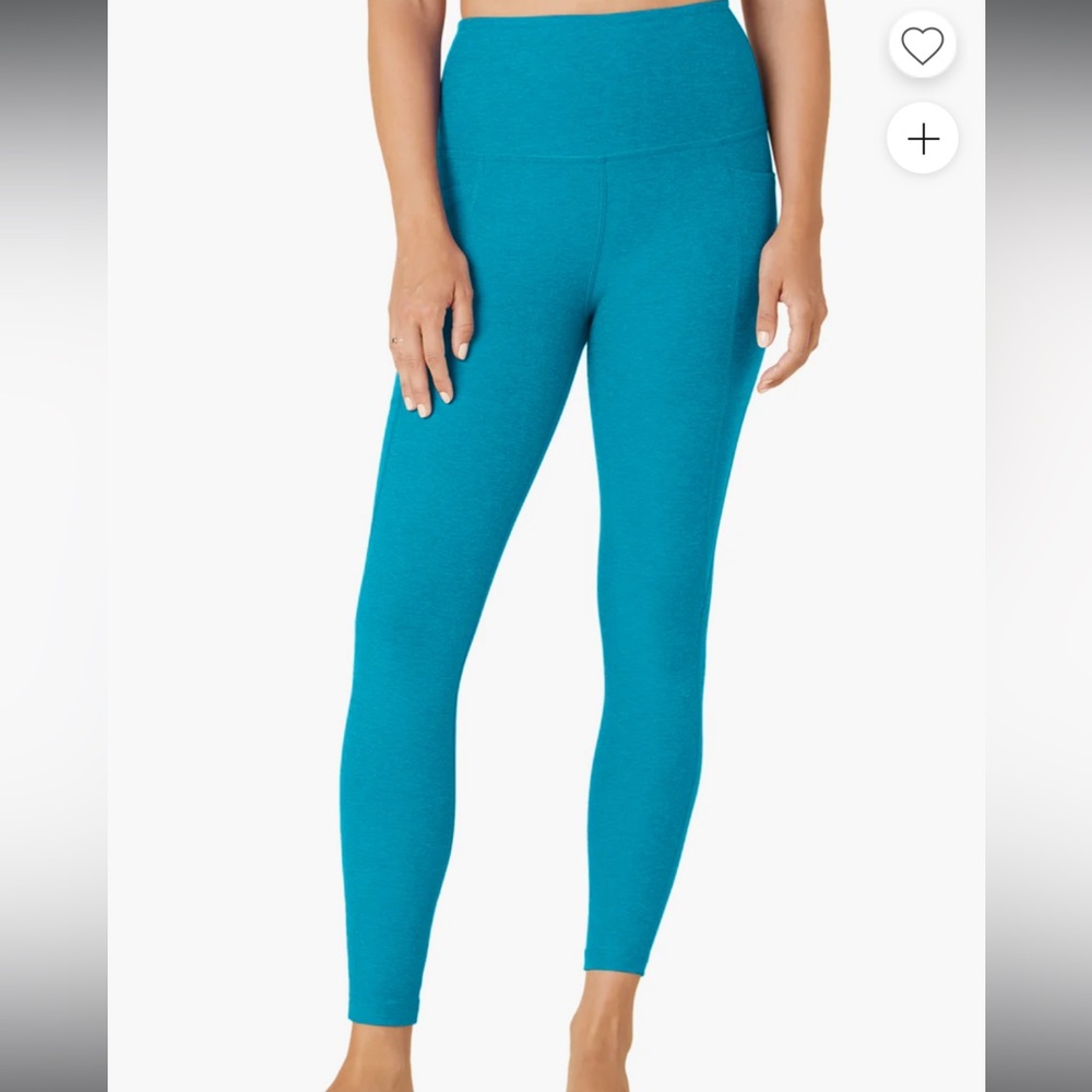 Beyond Yoga Spacedye Blue High-Waisted Leggings